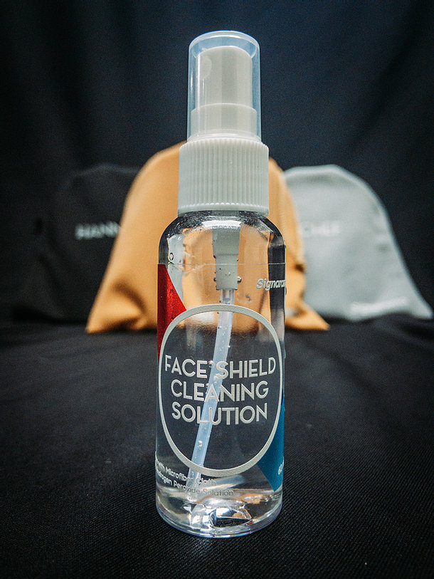 Face Shield Cleaning Solution